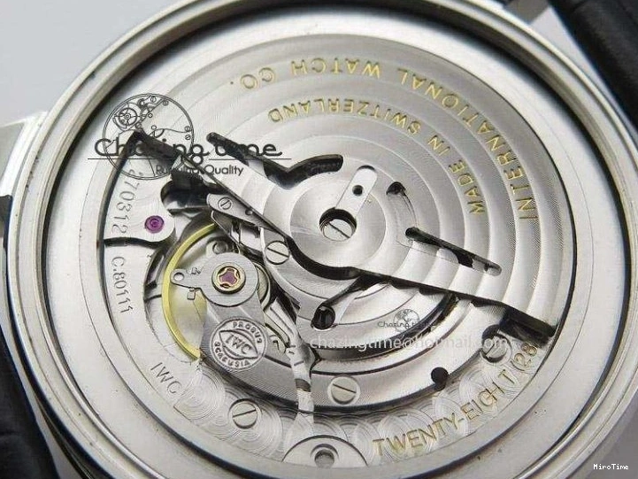 MIROTIME 0303 Affordable Ingeniuer St.Laurens SS Brown Dial MK 1:1 Best Edition On Black Leather Strap A 7365